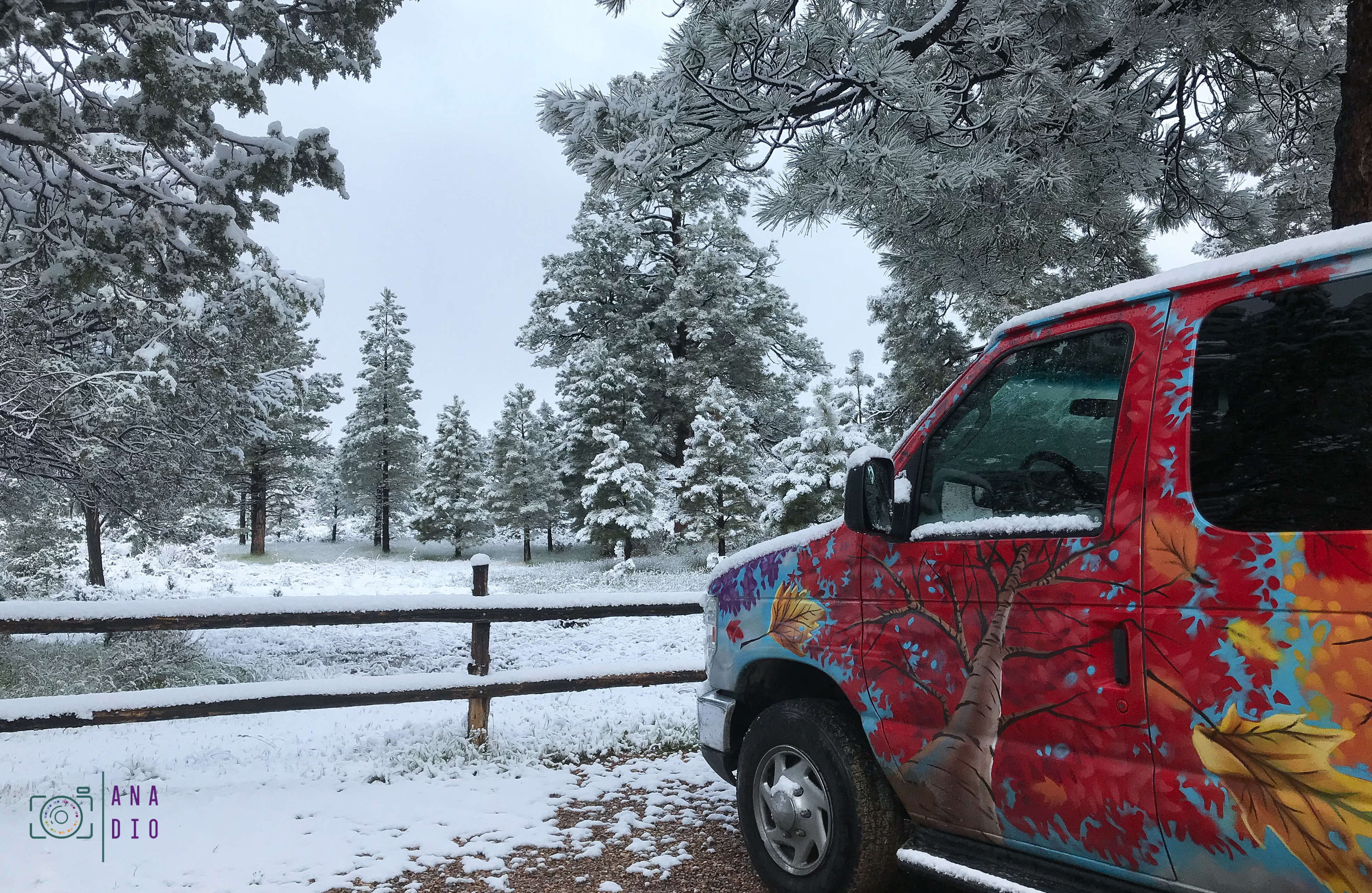 road trip en van usa