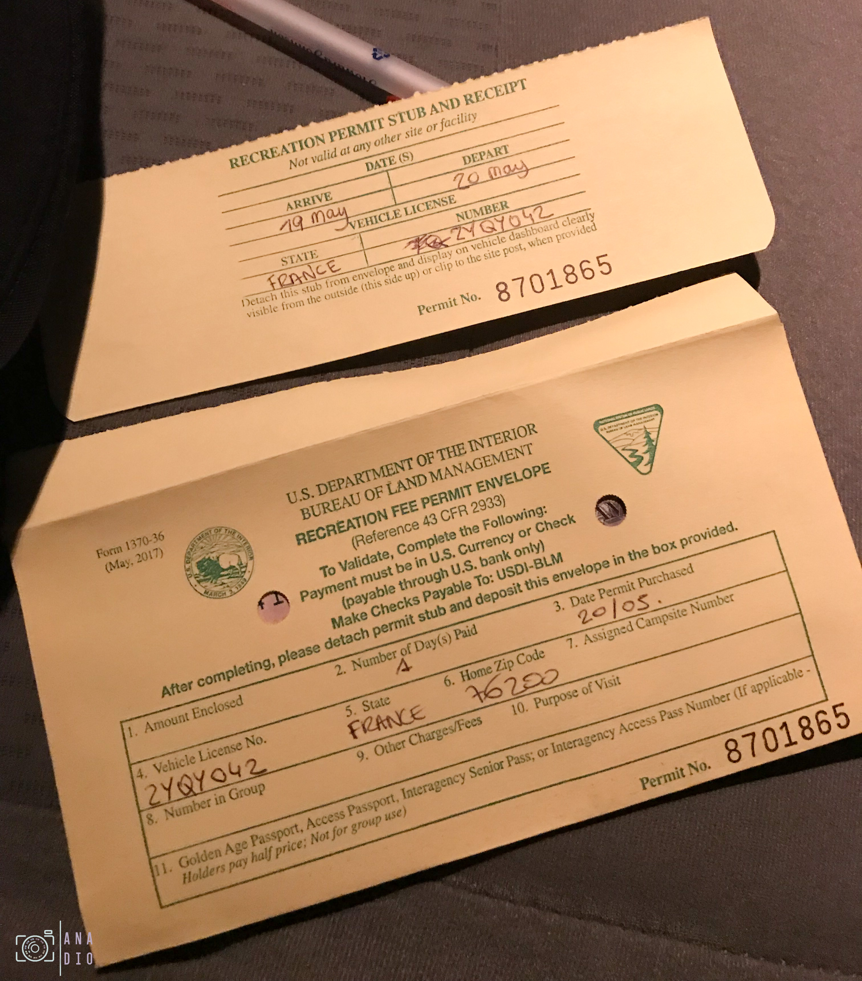 road trip en van en Californie