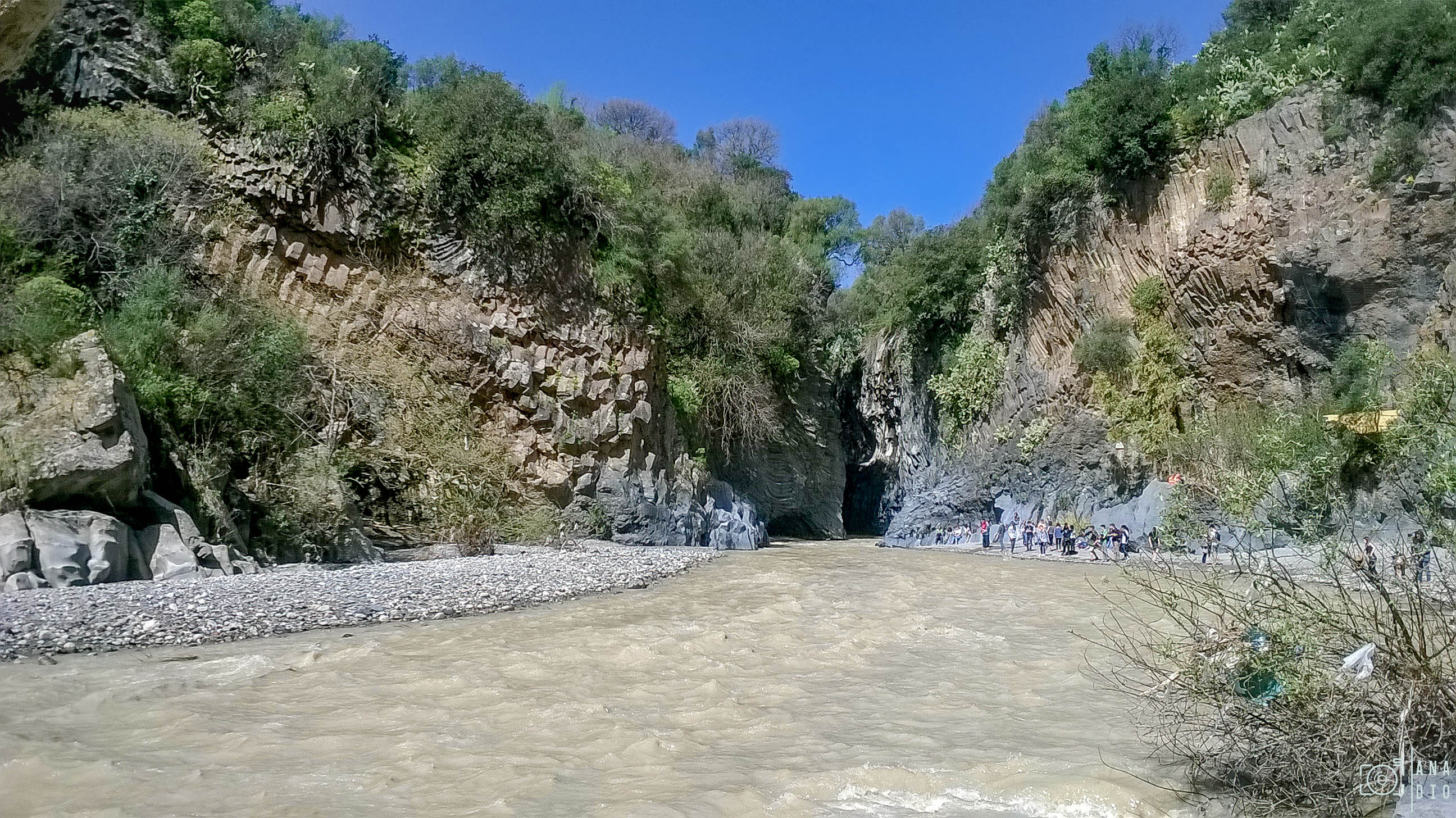les gorges de l’Alcantara