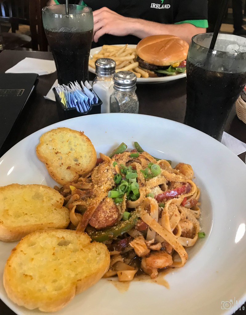 repas à la Nouvelle-Orléans