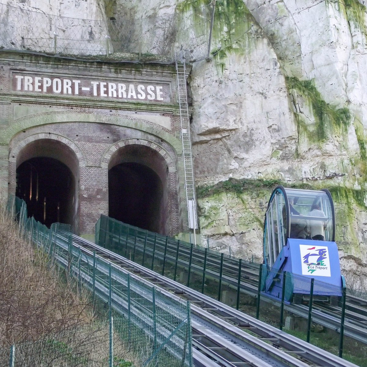 Le funiculaire du&nbsp;Tréport