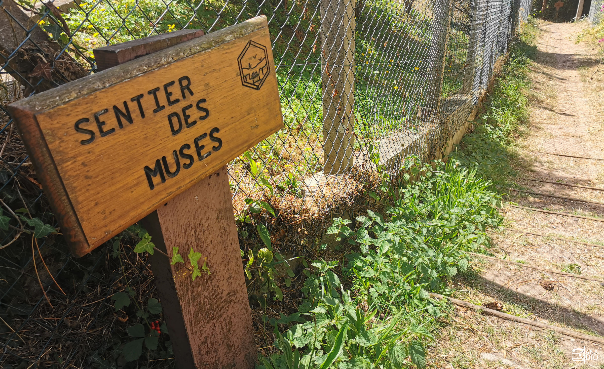 Sentier des Muses au Bois de Cise