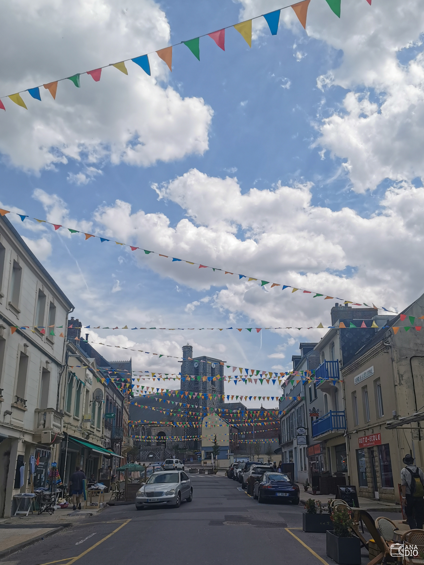 rue principale de la ville d'Ault