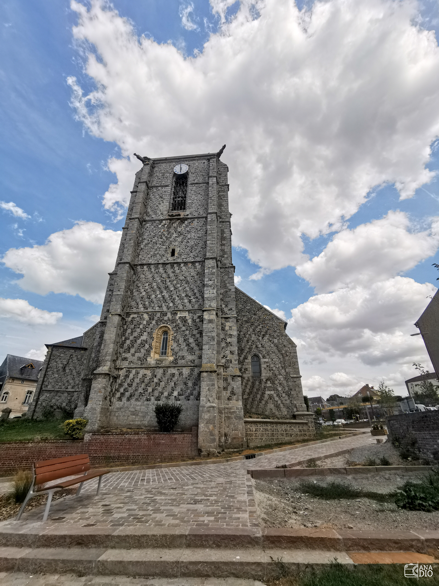 Eglise de la ville d'Ault