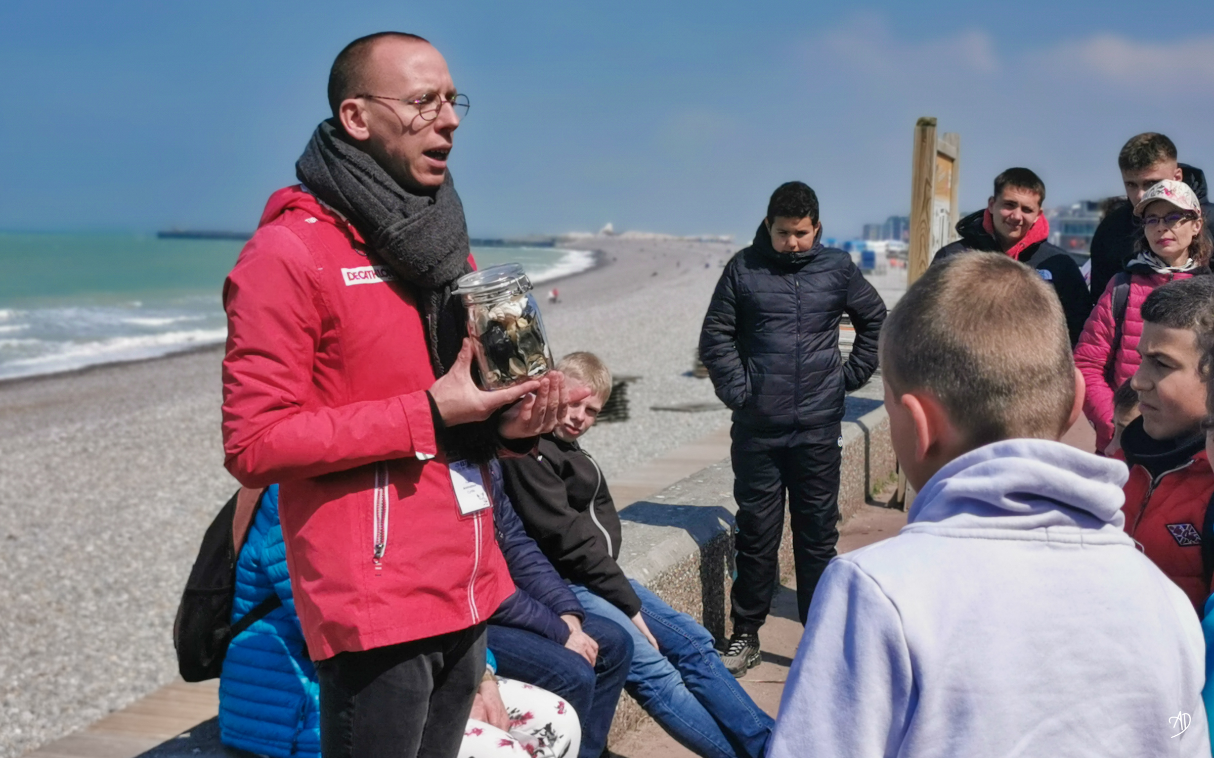 Dieppe - Collecte de déchets