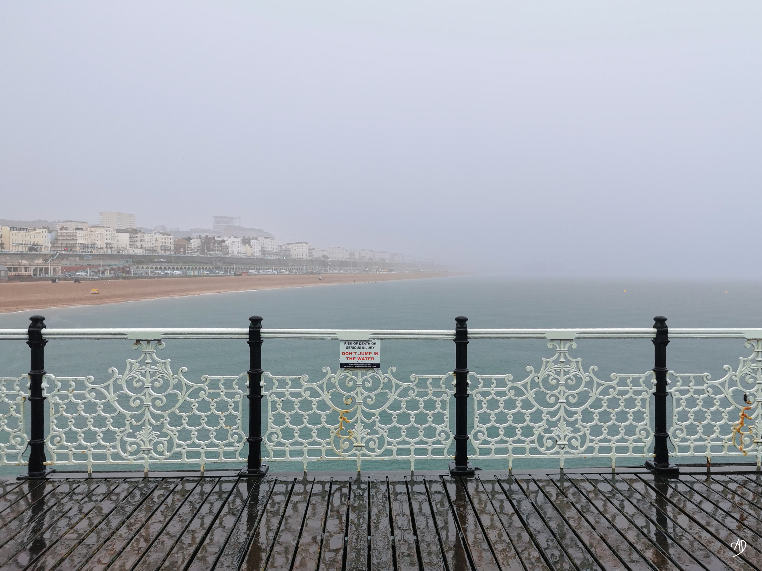Depuis le Brighton Pier