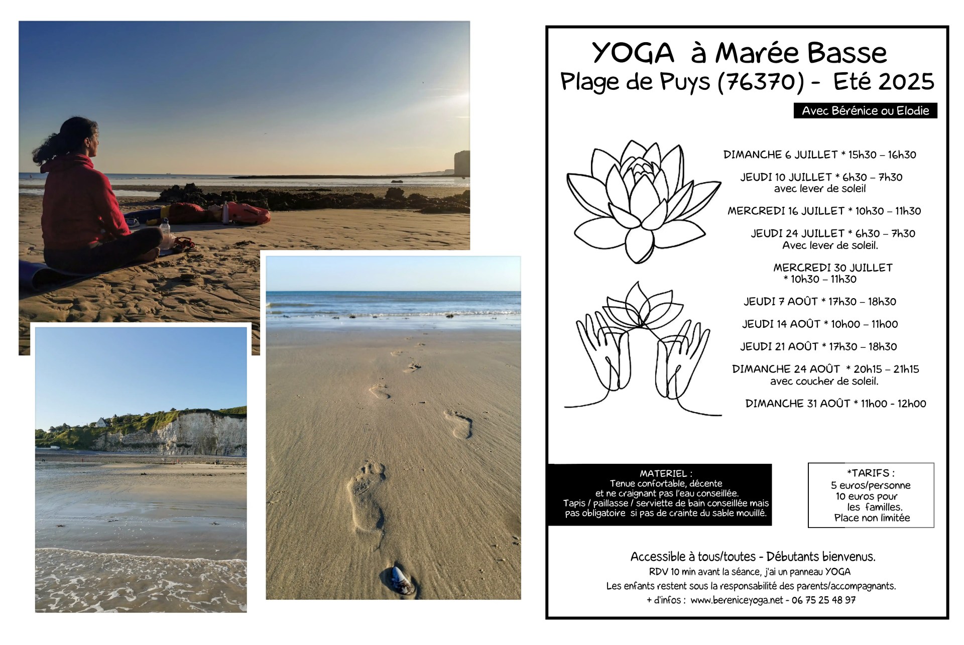 Yoga plage Puys © Anaïs Diodore_2