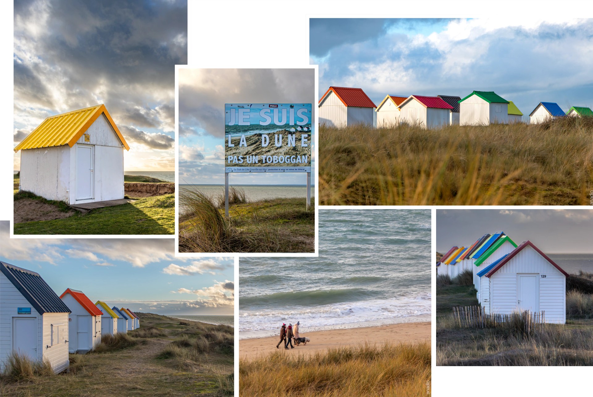 Cabines de Gouville-sur-Mer